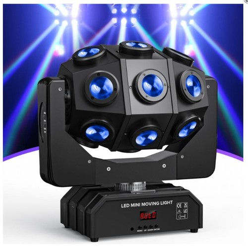 SEE DETAILS - DMX 180W RGBW LED DJ Stage Moving Head Light ZQ02097 540 Degree