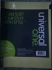 Universal Office Products 20823 Plastic Tab