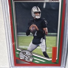 2025 Panini Score Geno Smith Las Vegas Raiders Football Card #138