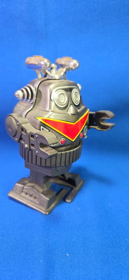 Yonezawa Toys (Y) Tin/Plastic Lithographed Windup “Walking Explorer Robot” Japan - Image 2 of 4