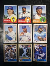 TORONTO BLUE JAYS 2022 Topps Archives Baseball 9 Card Complete Team Set