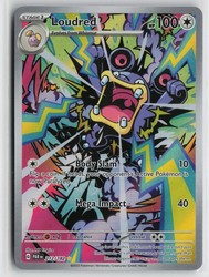 Loudred 212/182 Paradox Rift Illustration Rare