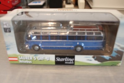 Brekina Saurer 5 GVF-U blau '' Austrobus '' OVP