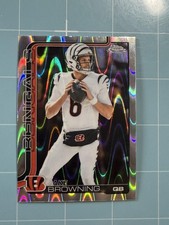 2025 Topps Chrome #63 Jake Browning RAYWAVE