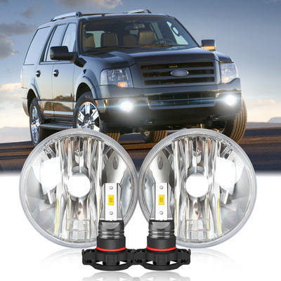 Fit For 2007-2014 Ford Expedition Fog Lights Bumper Lamp Assembly Left&Right