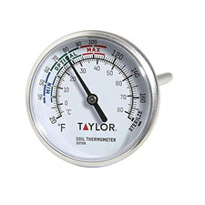 Soil Testing Thermometer, Gardening Tool for Plant Care, Gardening, Lawn,
