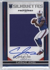 2016 Panini Preferred Rookie Silhouettes 137/149 Cardale Jones #72 Auto x0u