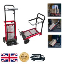 Heavy-Duty Folding Sack Truck - Maneuverable Hand Trolley with 60 kg Capacity