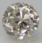 Certified 1.07 Carat H VS2 Old European Cut Natural Enhanced Loose Diamond 5.95m