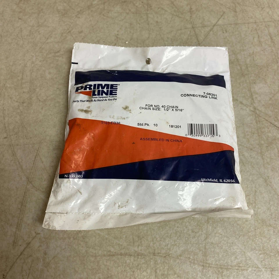 Conector de cadena Prime Line 10 unidades 7-06201 Foto 3 de 4