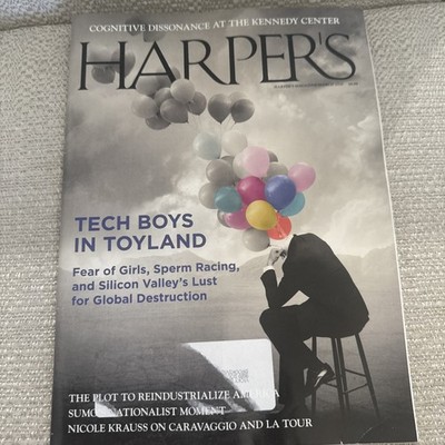 Harpers Magazine March 2026 Tech Boys In Toyland Dissonance At Kennedy Center