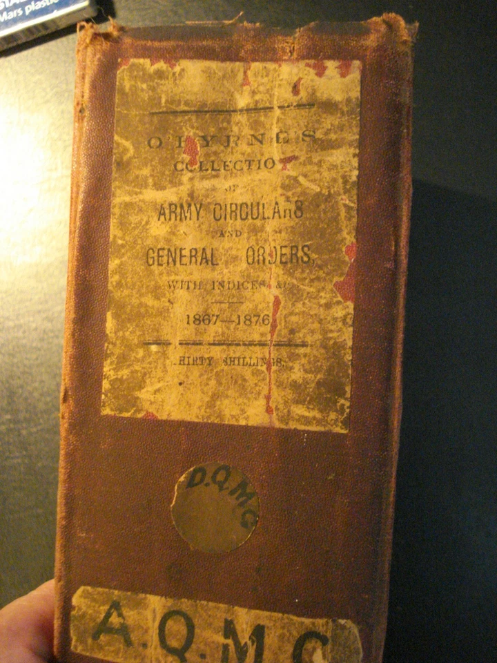British Army Circulars Orders 1867-1876 Military Organisation History - Image 1 of 4