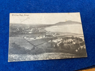 alte Postkarte WHITING BAY