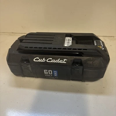 Cub Cadet,Craftsman Battery 60V MAX Lithium Ion 2.5 AH Battery.READ DESC. Z 0058