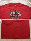 Harley Davidson Motorcycles - Okoboji, Iowa - Red Short Sleeve Mens 2XL — photo 4