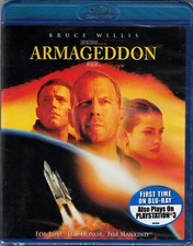 Armageddon Blu-ray, 1998 Bruce Willis Ben Affleck SEALED