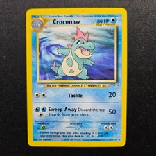 Pokemon Croconaw - WOTC Neo Genesis Uncommon 32/111 Unlimited 2000