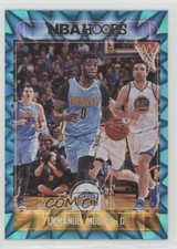 2017-18 Panini NBA Hoops Teal Explosion Emmanuel Mudiay #143 0c4
