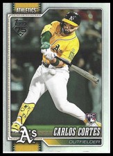 2026 Topps #249 Carlos Cortes Rainbow Foil