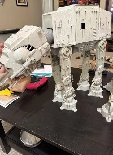 1997 Kenner | Star Wars (AT-AT IMPERIAL WALKER) Toy Figure POTF Force Empire VTG