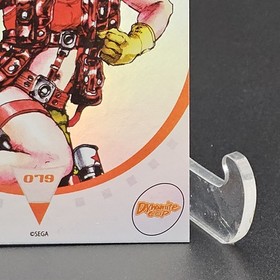 Dynamite Cop Jean Ivy 079  Sega Dreamcast Trading Cards Foil  #'d 09 / 15