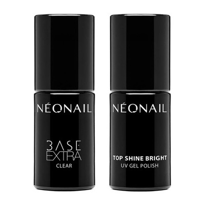 Shiny Nails Set  Unterlack & Überlack  Base Coat & Top Coat  Gel Nägel UV  Na...