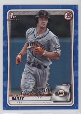 2020 Bowman Draft Blue Border 111/150 Patrick Bailey #BD-146 06l3
