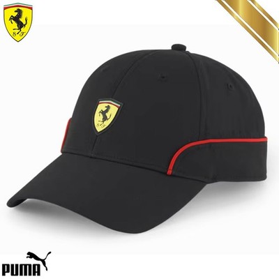 Scuderia Ferrari SPTWR Race Baseball Cap Black F1 Design - PUMA Original 2026