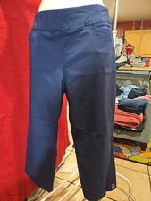 Womens Jm Collection Blue Capris