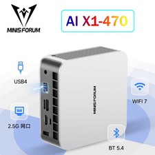 MINISFORUM AI X1-470 MINI PC AMD Ryzen AI 9 HX470 Processor MINI PC USB 4 WIFI 7