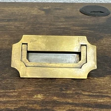 Drexel Campaigner Dresser Drawer Pull Handle Brass Vintage Mid Century MCM