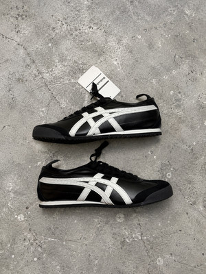 Onitsuka Tiger Mexico 66   Black/White 6-11M Brand New FREE SHIPPING