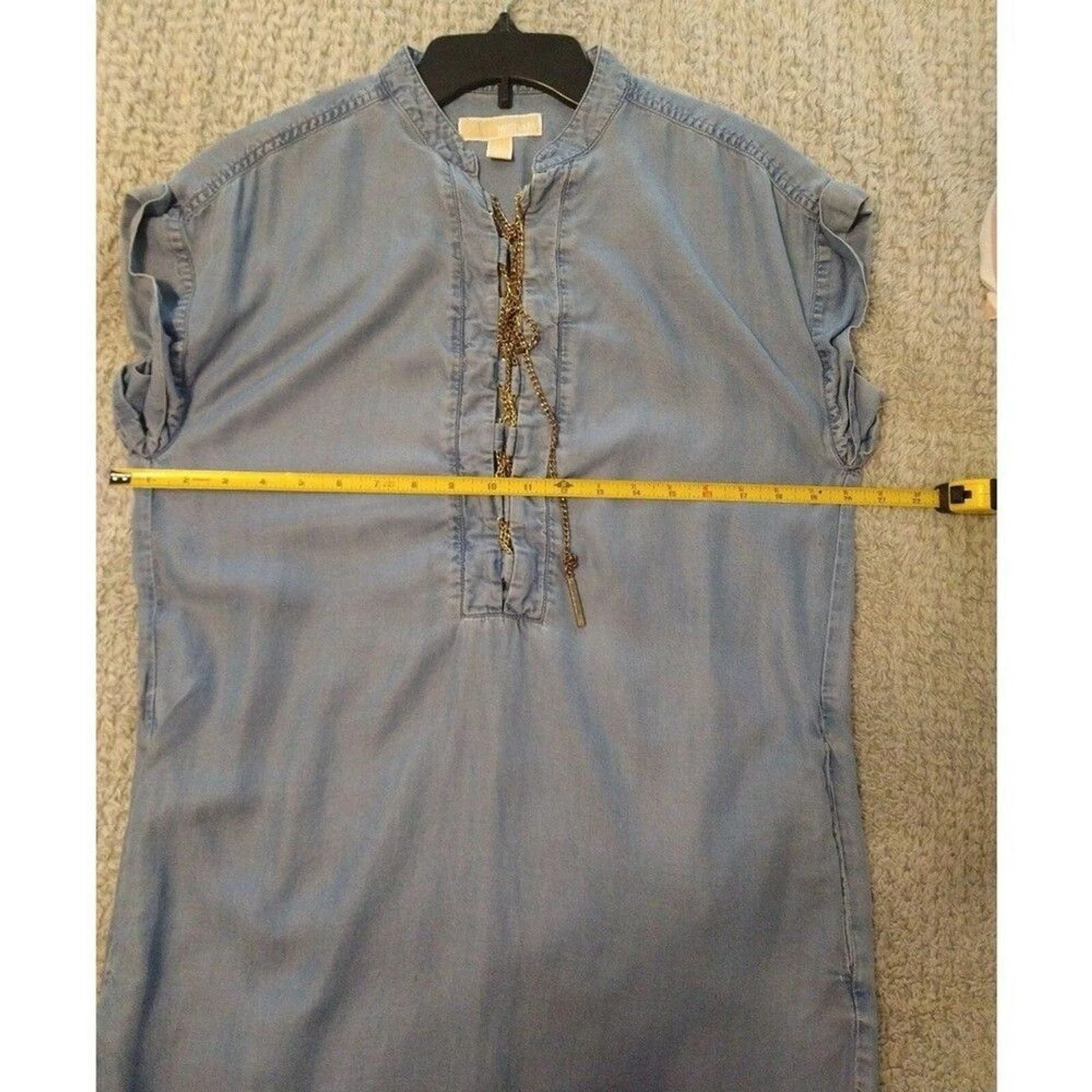 Abito denim Michael Kors Sm Boho Beachy femminile