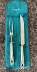 Spring Glory International Sterling Silver  10.5 " Carving Set  & Original Bag