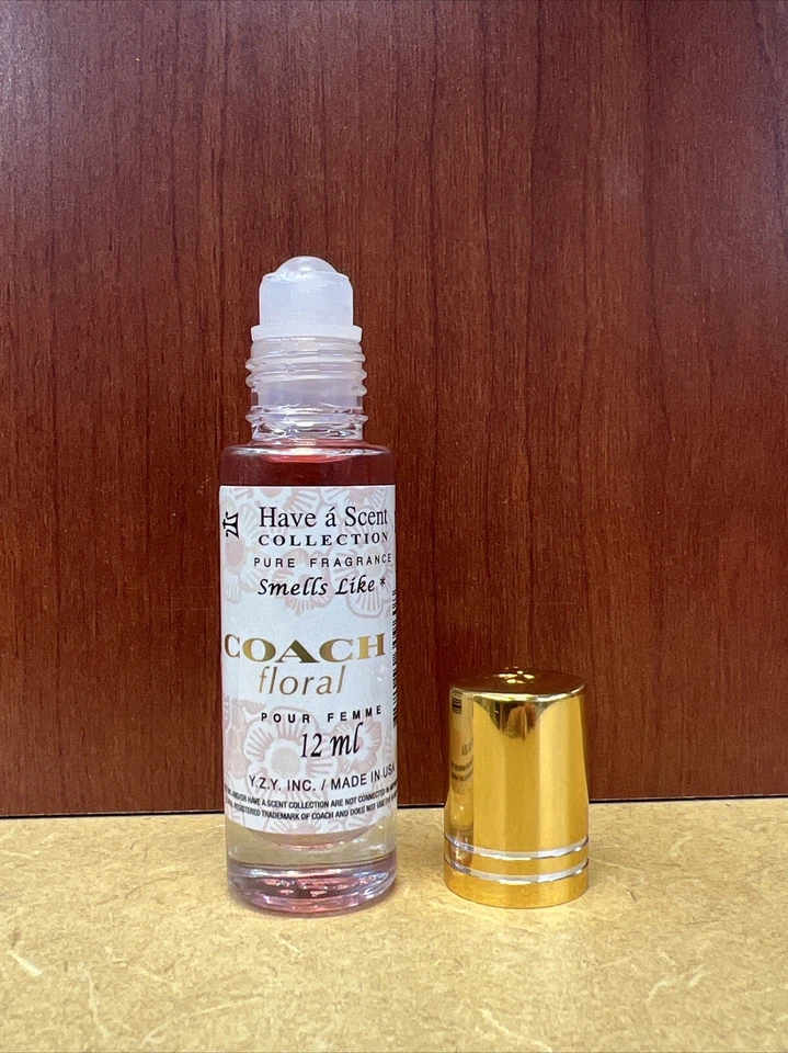 Aceite de perfume COACH FLORAL Rollerball 12 ml para mujer Foto 2 de 2
