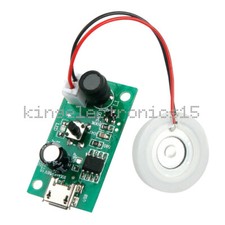 USB Mini Humidifier Mist Maker Driver Circuit Board Fogger Atomization Film NEW