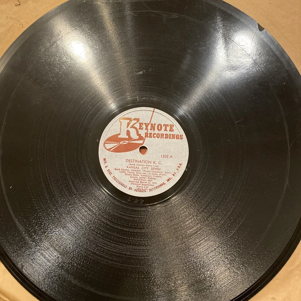 JAZZ - KANSAS CITY SEVEN Buck Clayton 78 KEYNOTE 1303 DESTINATION K.C. E+ Foto 2 de 4