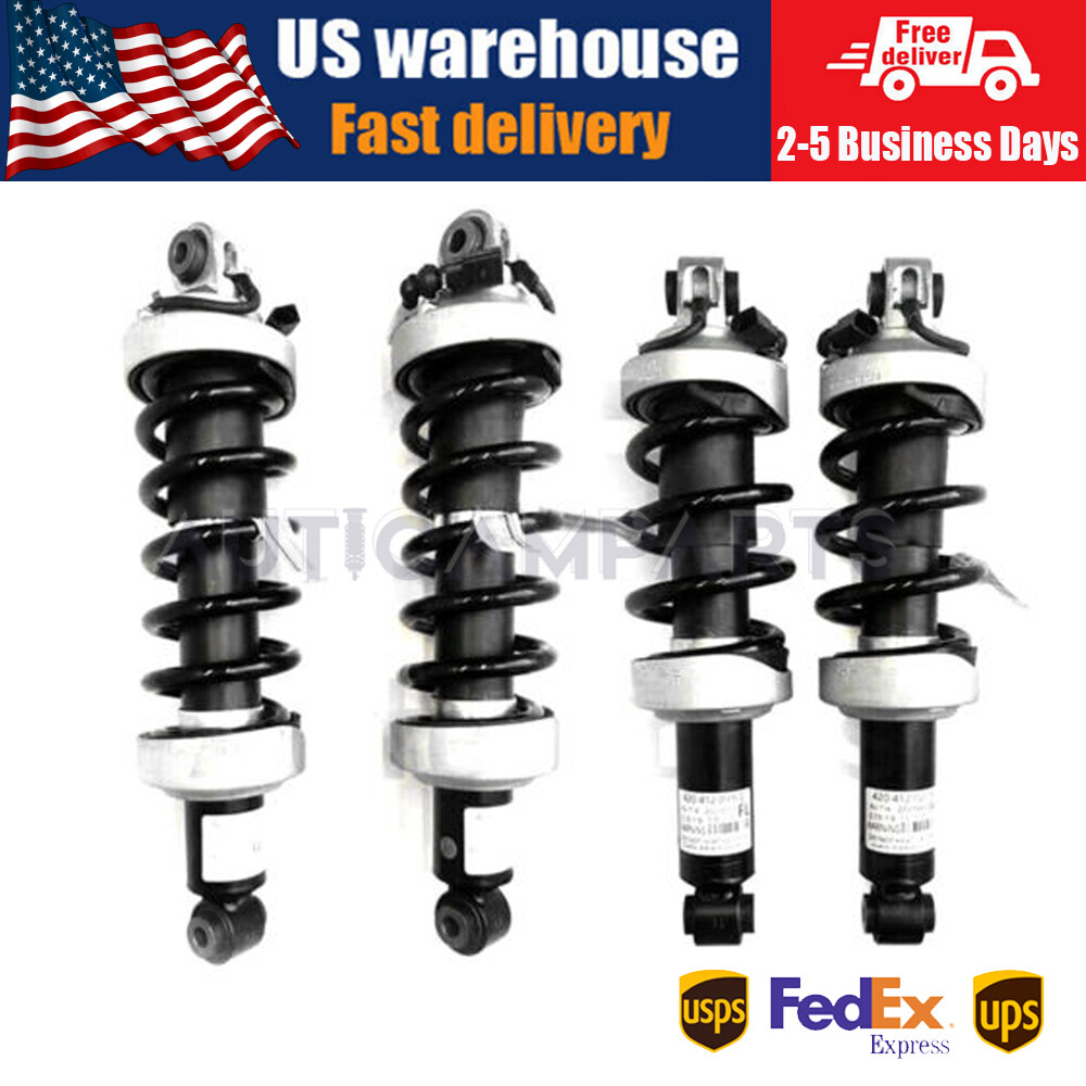 Full Kit Front & Rear Suspension Shock Struts Magnetic Ride For Audi R8 V8 07-15