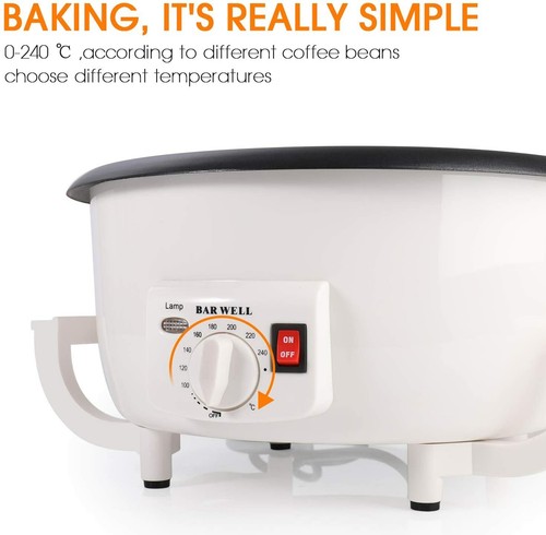 Electric Coffee Bean Roaster Machine Home Use Coffee Roaster Machine 800W 110V - Picture 5 of 11
