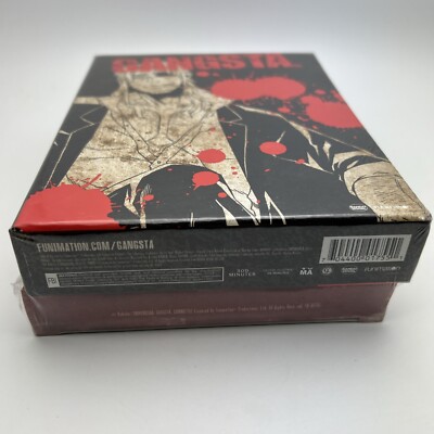 GANGSTA Complete Anime Series Blu-Ray Limited Edition US Release