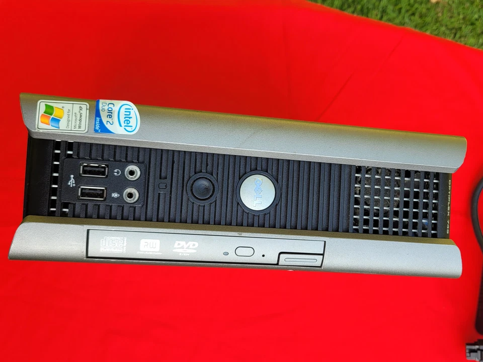 Dell Optiplex 745 USFF, 2GB RAM, 80GB HDD | PC + Monitor + Keyboard + Mouse - Image 2 of 4