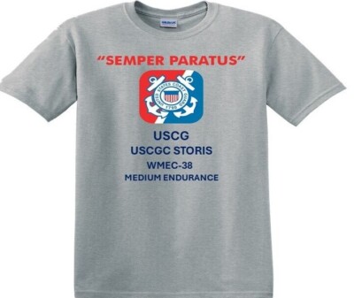 USCGC STORIS  WMEC-38* MEDIUM ENDURANCE *SHIRTS.USCG OFFICIALLY LICENSED
