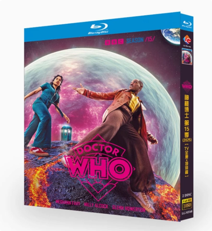 Doctor Who Season 15 (2025)BD 2-Disc All Region New Box Set