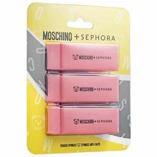 Sephora x Moschino - Eraser Sponges Set of 3 - Limited Edition - New & Sealed!