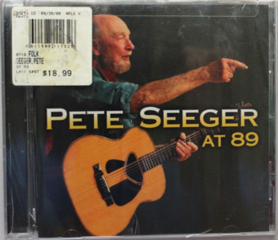 PETE SEEGER AT 89 [NEW CD] SEALED APPLESEED {47 1/2}