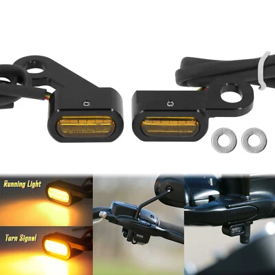 Mini clignotant de moto embrayage de frein Pour Harley Sportster XL 2004-2021 - Photo 1/4