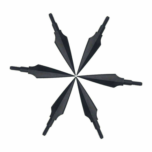 12X 150gr Archery Arrowheads Hunting Tips Screw Points Crossbow Arrow Broadheads - Picture 9 of 12
