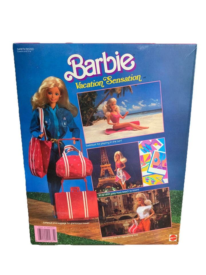 Barbie Vacation Sensation Doll Set Toys "R" Us Exclusive 1675 NRFB