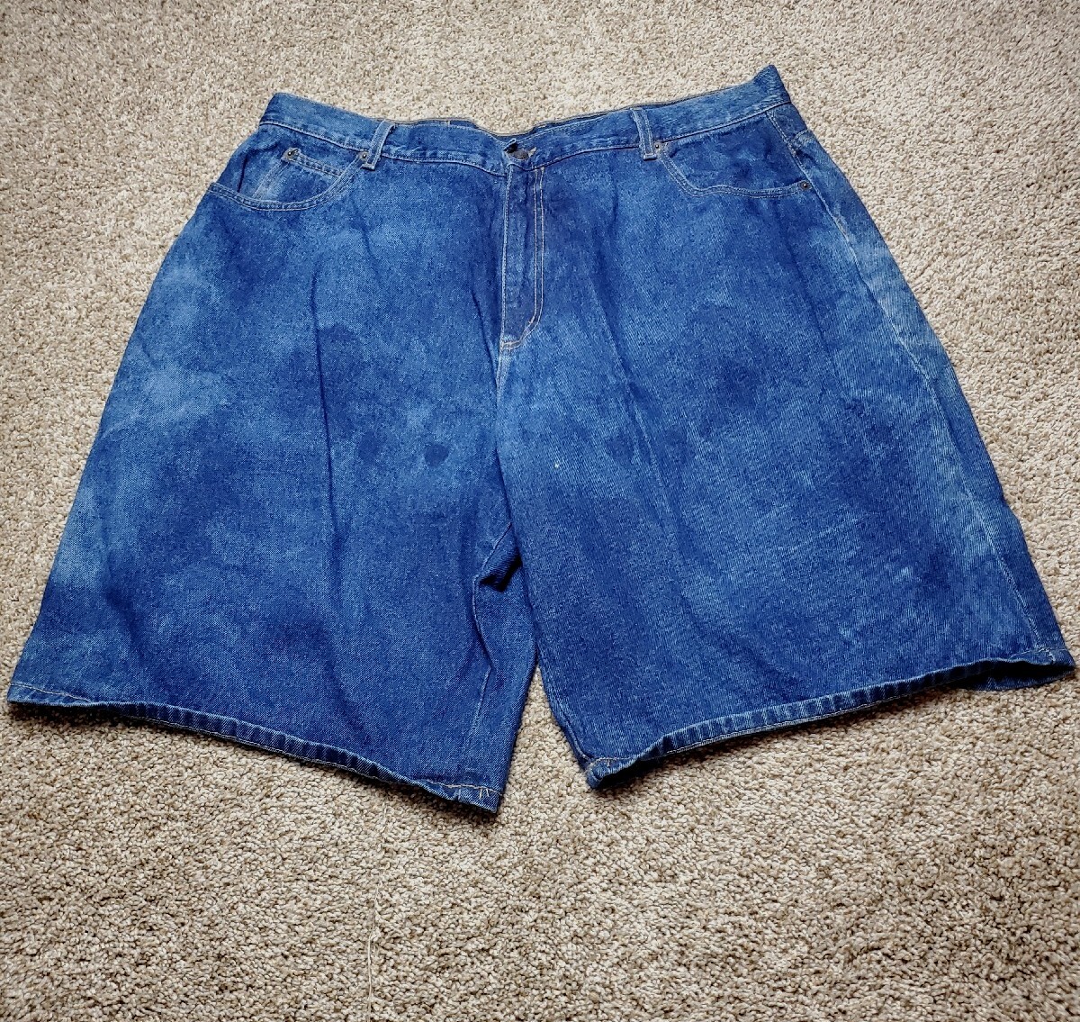 Vintage Solo Semore Denim Shorts 42 Mens Blue Cotton USA Made 