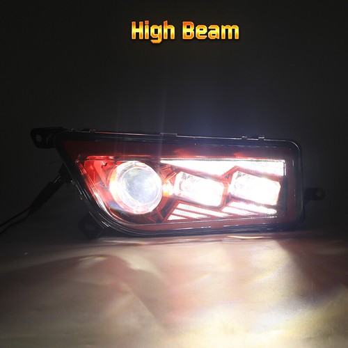 2014-2021 for POLARIS RZR XP 1000 / TURBO Pair Red Halo ATV UTV Led Headlights - Picture 9 of 12